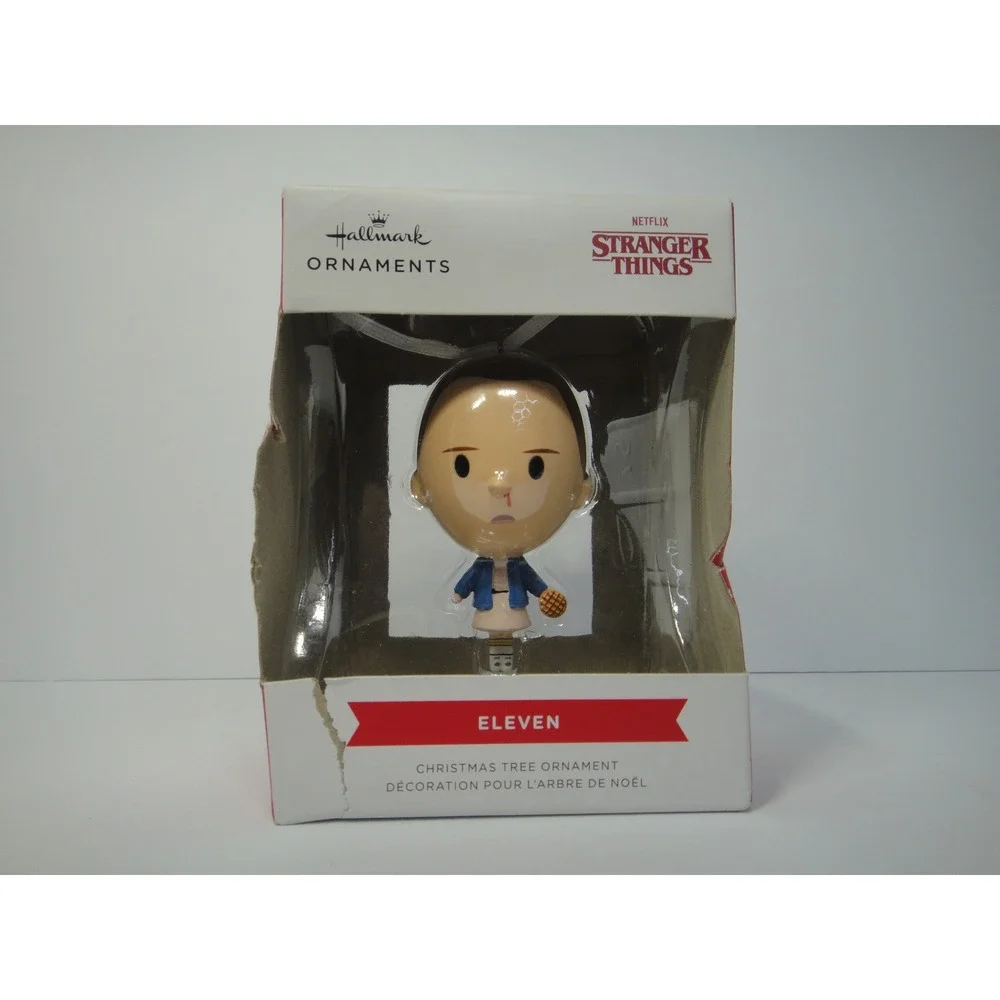 Hallmark Stranger Things Eleven Christmas Ornament Netflix Figure 2023 with Box